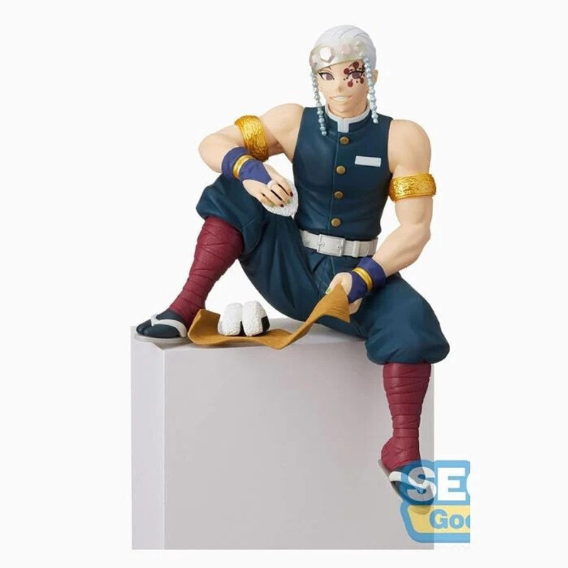 DECOR SPIRIT Tengen Uzui 15cm Sitting Eating Action Figure For Table, Car Desk Decor & Gift(Multicolor)