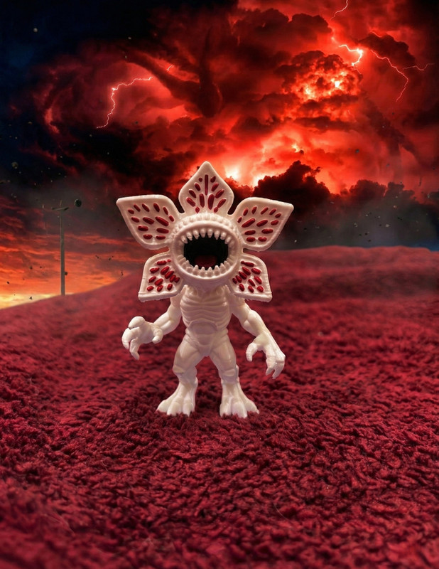 KiroPrints Stranger Things Demogorgon Action Figure(Green)