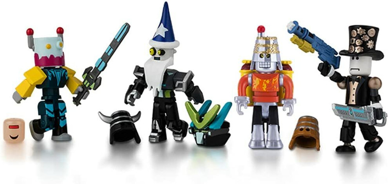 Delite Legends of ROBLOX Virtual game Action Figures pack Building Blocks Puzzle Toys(Multicolor)