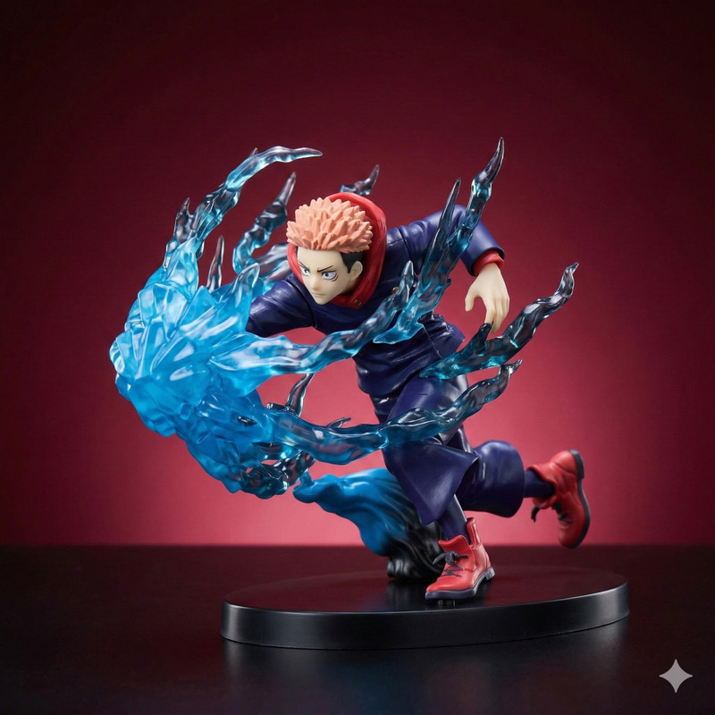 GT Gala Time Yuji Itadori 17CM Anime Action Figure Jujutsu Kaisen Toy Gift(Multicolor)