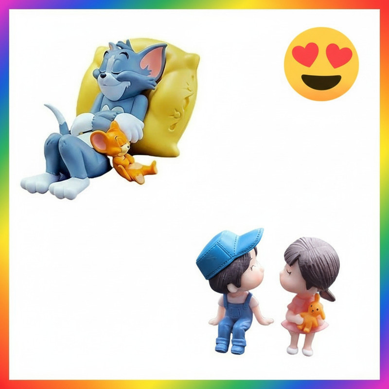 pravia Couples & Tom & Jerry(Multicolor)