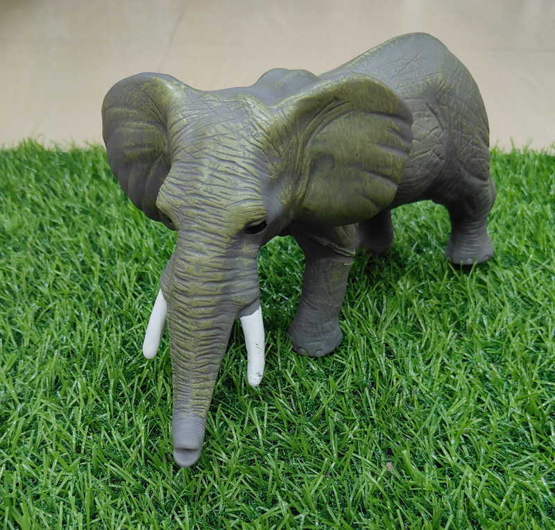 zippy toons Elephant Toy Figure For kids Ages 3+ 22CM x 13CM(Grey)
