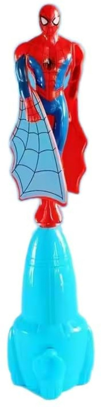 AR KIDS TOYS Flying Action Figure Toy – Superhero Pull String Launcher for Kids(Multicolor)