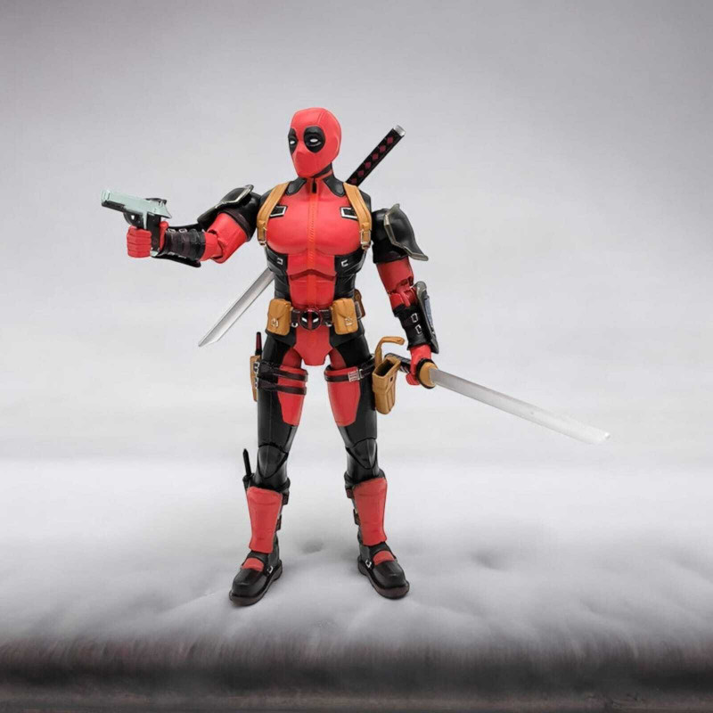 Classic Quirk Deadpool Collectible Action Figure –(Multicolor)