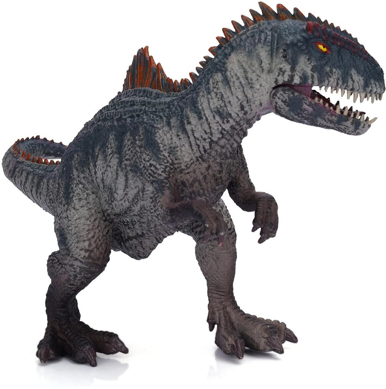 BAREPEPE Realistic T Rex Dinosaur Animal Figure Toy for Kids Squatting Tyrannosaurus 22F(Multicolor)