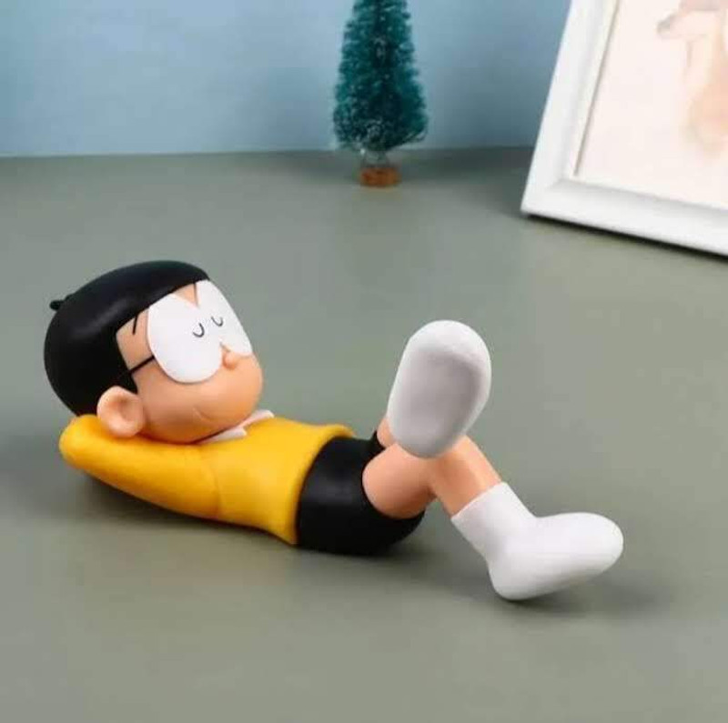 Raregets Cute Nobita, Cartoon Collectibles, Relaxing Nobi, Gift, Car/Home Decor -16.5 Cm(Multicolor)