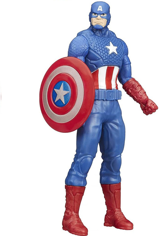 Hasbro Captain America Basic Action Figure (6 Inches(Multicolor)