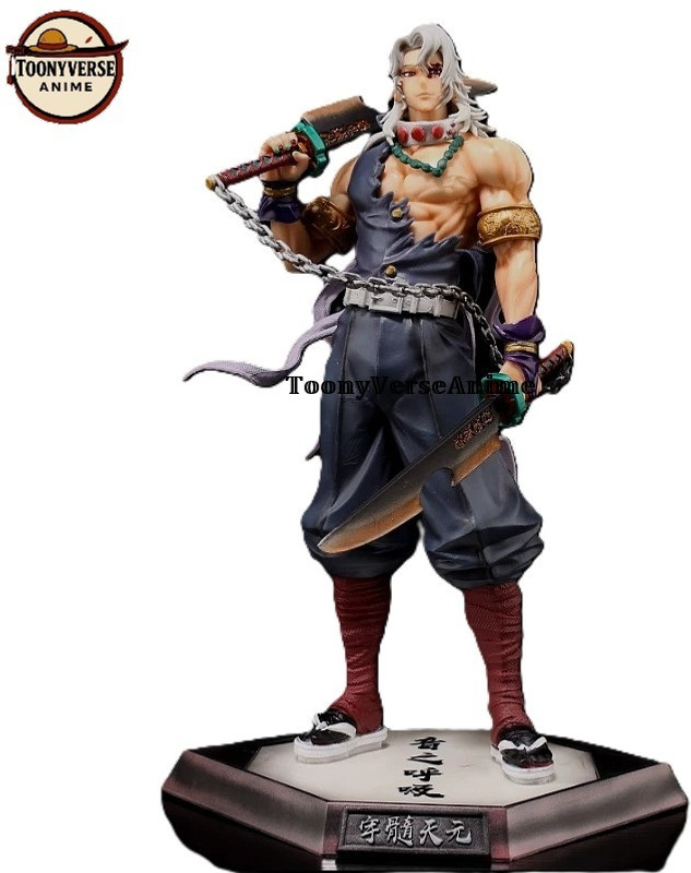ToonyVerse Anime Demon Slayer Uzui Tengen Action Figure(Multicolor)