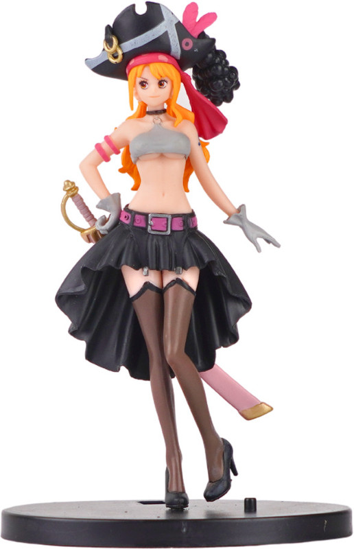 OFFO One Piece Anime Grand Line Lady Nami Action Figure for Home Decor(Multicolor)