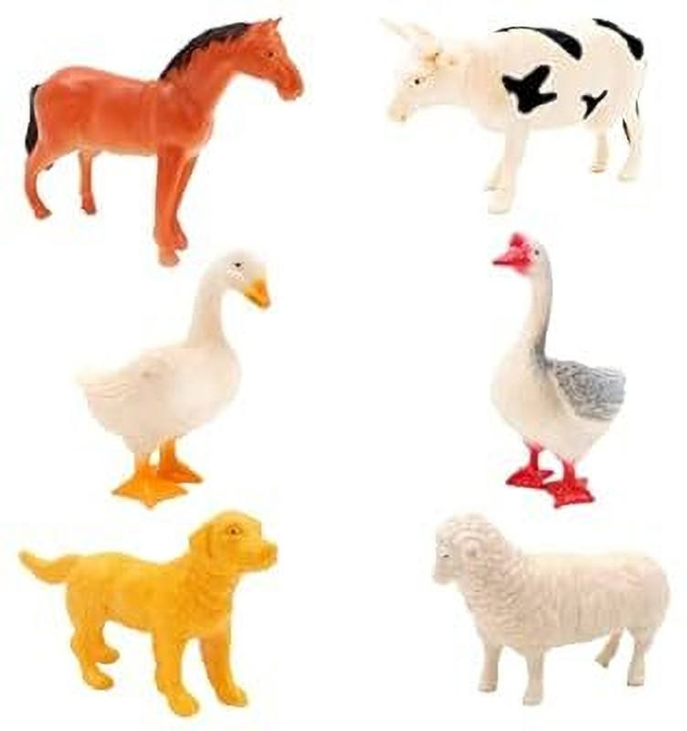 Kampanwala Toys Farmming Pets6(Black, Yellow)