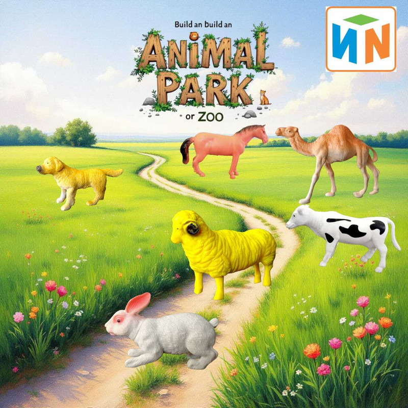 BARODA TOYS NX Farm Animals Toy Set: Rabbit, Dog, Cow, Horse, Sheep & Deer(Multicolor)