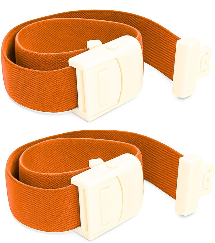 Bos Medicare Surgical Elastic Tourniquet Band Heavy Duty Orange Adhesive Band Aid(Set of 2)