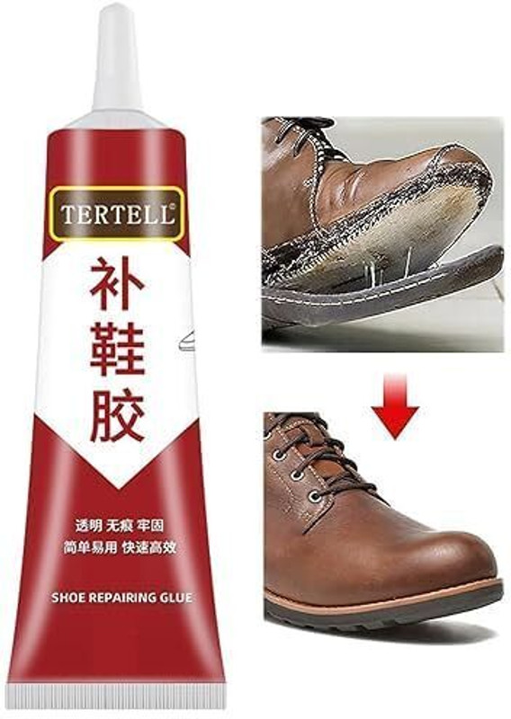 santsales ShoeFixGlueRepairGlueEffectiveQuickDryWaterResistantShoeFixGlueforShoeHeelRepair Adhesive(60 ml)