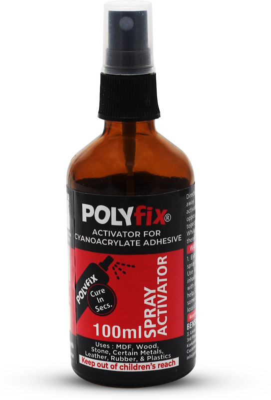 POLYFIX CA Glue Activator (Fast Adhesive) Adhesive(100 ml)