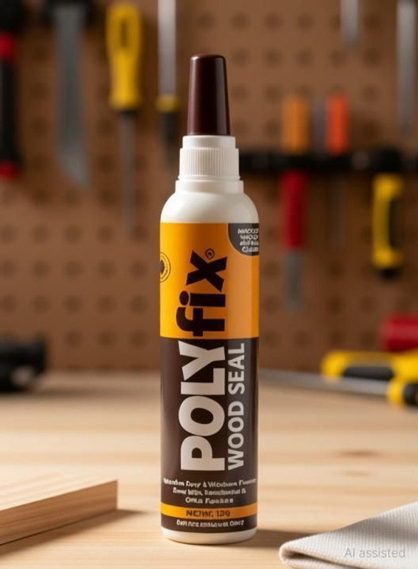 POLYFIX Wood Seal for wood repair and damaged or rotten wood Adhesive (125 g) Adhesive(125 g)