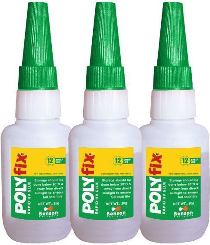 POLYFIX Instant Glue High Viscosity for Art & Craft Adhesive Adhesive(30 g)