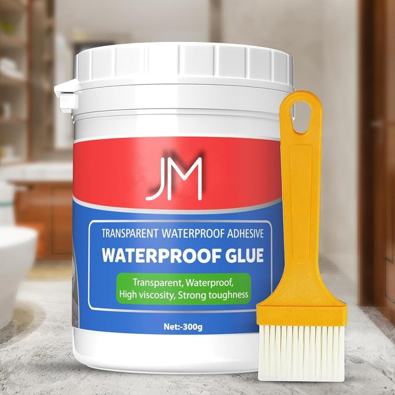 JM Transparent Waterproof Leak Proof Adhesive Glue For Cement,Steel,Marble,Wood Adhesive(300 g)