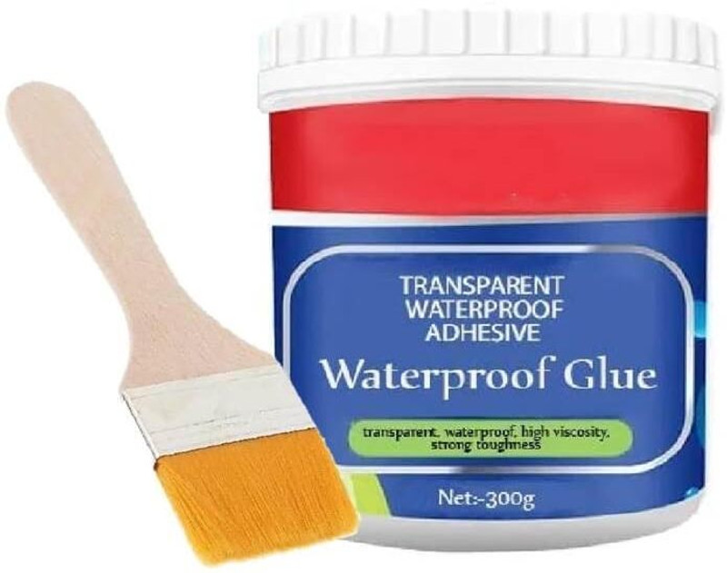 GOPALLAL Waterproof Glue Clear Gel for Bathrooms, Roofs, Concrete Walls Glue(200 ml)