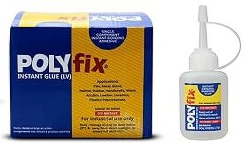 POLYFIX Bond for Flex Cyanoacrylate Adhesive 15gm ( Pack of 25 pc) Adhesive(15 g)