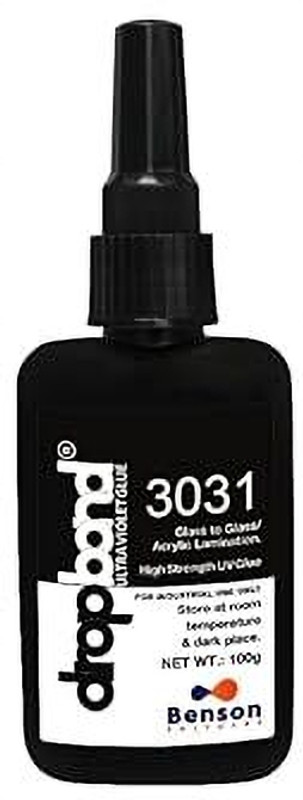 drop bond UV Glue 3031 For Glass & Acrylic and metal pasting,T-Joints Applications Adhesive(100 g)