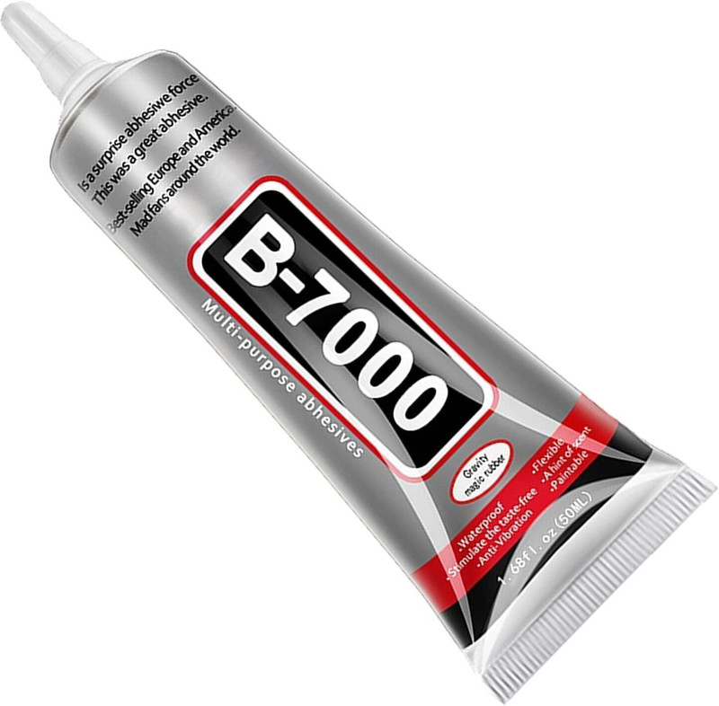 Akshify B-7000 Multipurpose Adhesive Glue 50ML (1 Pcs) Clear Flexible Waterproof Bond Glue(50 ml)