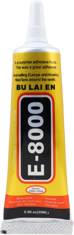 Unikart E8000 Glue Multipurpose Adhesive Glue For DIY, Mobile Screen, Art & Craft Adhesive(110 ml)