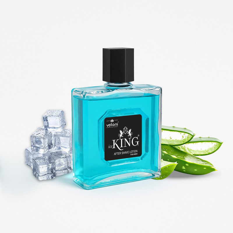 VETONI Ice King No.1 Orange After Shave Lotion with Cooling Relief&Freshness(100 ml)