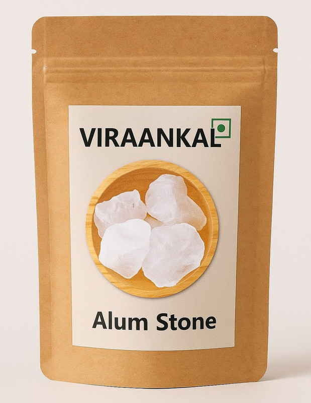 VIRAANKAL Alum Stone Powder | Fitkari powder | Alum powder | Phitkari powder(200 g)