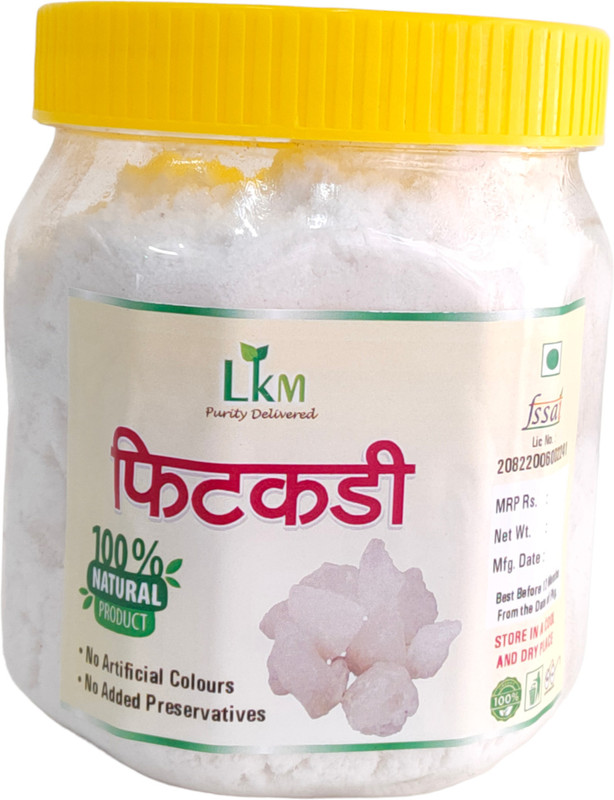LKM Alum Stone Powder / Fitkari Powder 350 Gm(350 g)