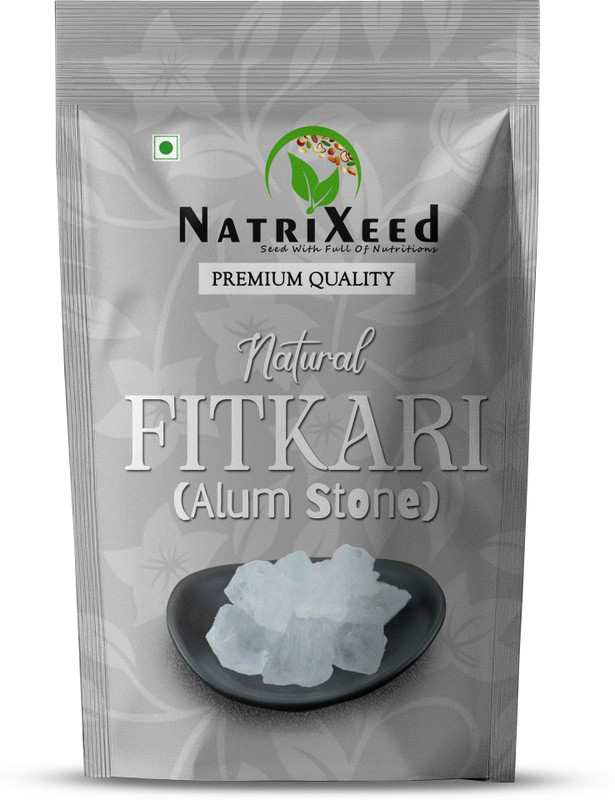 Natrixeed Alum Stone (Fitkari) | Crystal White | Skin Tightening & Water Purification(400 g)