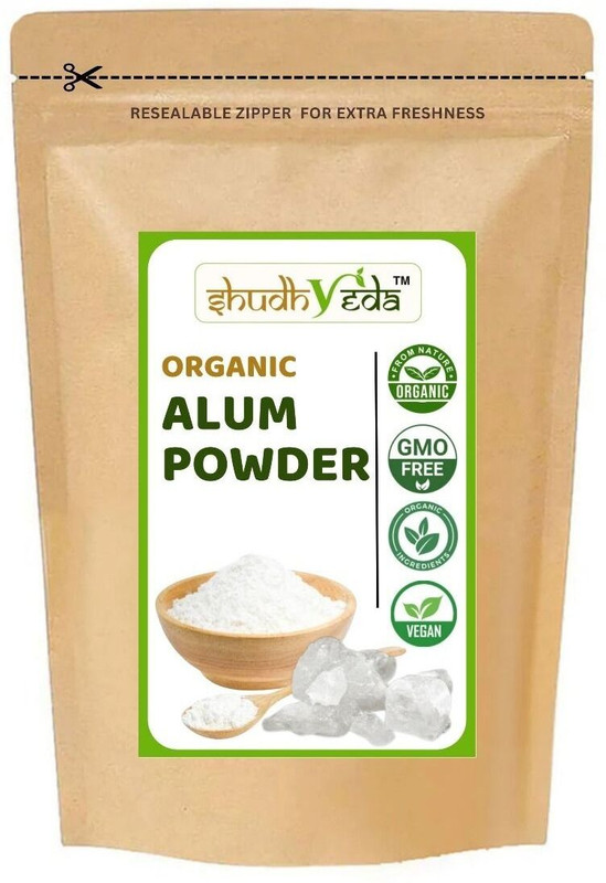 Shudhveda Organic Alum Powder For Face & Skin Tightening | For Face Acne Care(500 g)