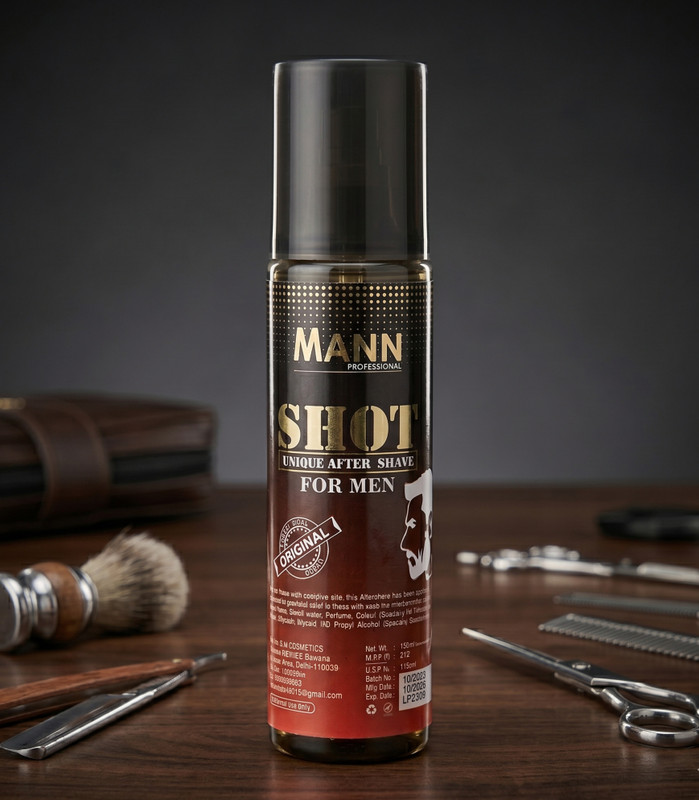 MANN Professional After Shave Shot for Men Soothing Skin Care(150 ml)