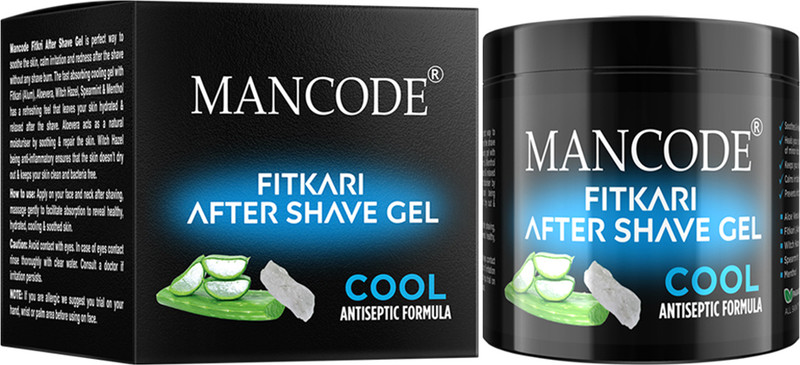 MANCODE Fitkari After Shave Gel Musk Antiseptic Formula for Men, 100gm(100 g)