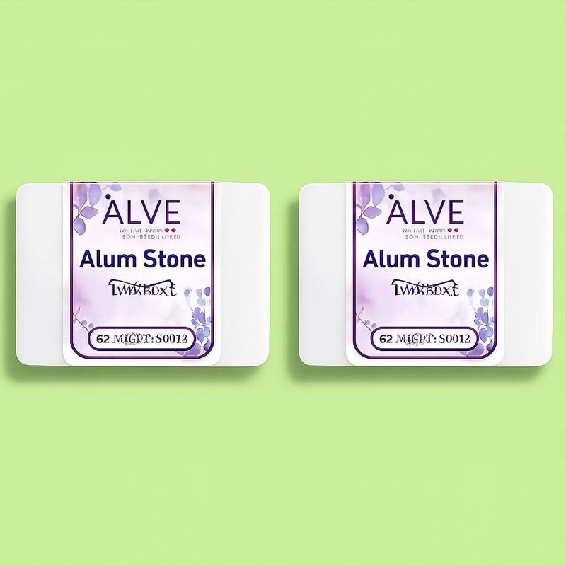 ALVE PROFESSIONAL Pure Alum Stone Fitkari Bars 100g for Face and Beauty Care(100 g)