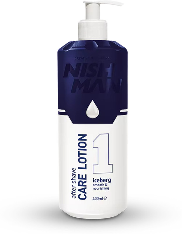Nishman After Shave Care Lotion Soothing, Hydrating - No Alcohol | For All Skin Types(400 ml)