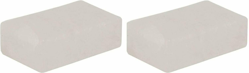 Glamezone Handpicked Alum Stones, Natural Alum Whole Phitkari Piece (100 g x 2)(100 g)