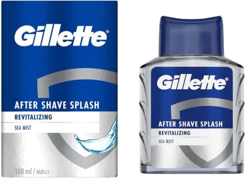 Gillette Revitalizing Sea Mist After Shave Splash (MADE IN GERMANY)(100 ml)