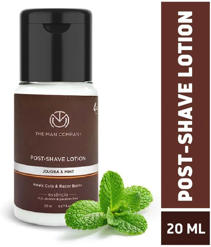 THE MAN COMPANY Post Shave Lotion Aftershave with Jojoba & Mint (20 ml)