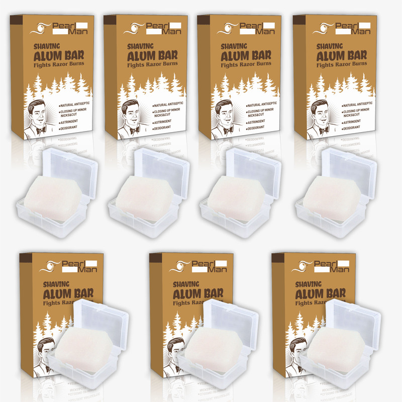 Pearl Shaving Alum Bar (Fitkari) Pack of 2 100% Pure Natural Phitkari After Shave Lotion(0 ml)