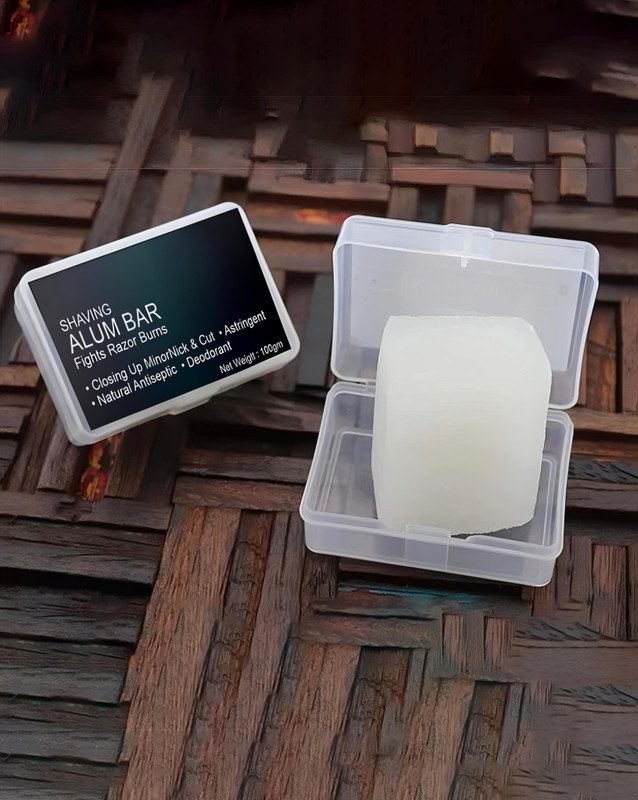 Elecsera Alum Stone Bar, Fitkari Stone for Face Pack of 2(100 g)