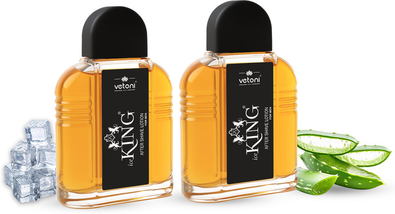 VETONI Ice King No. 1 After Shaving Lotion Red (packof 1)100ml(100 ml)