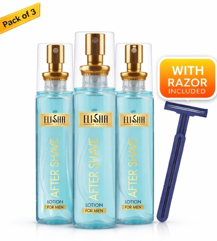 ELISHA After Shave 50 ml (Pack of 3)(150 ml)