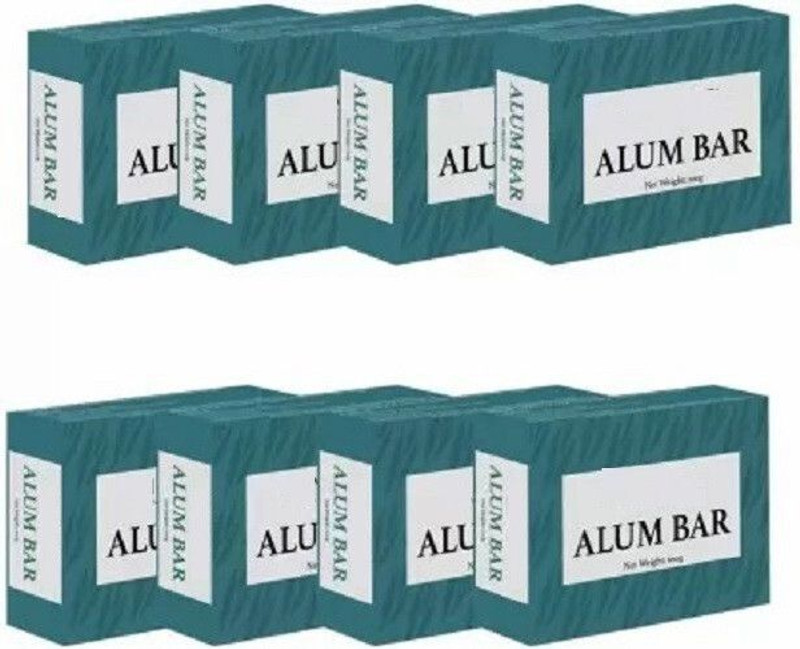 mi nature Alum Bar 100gm (Fitkari), Pack of 1 Shaving Bar 100% Pure Potassium Alum Stone(100 g)