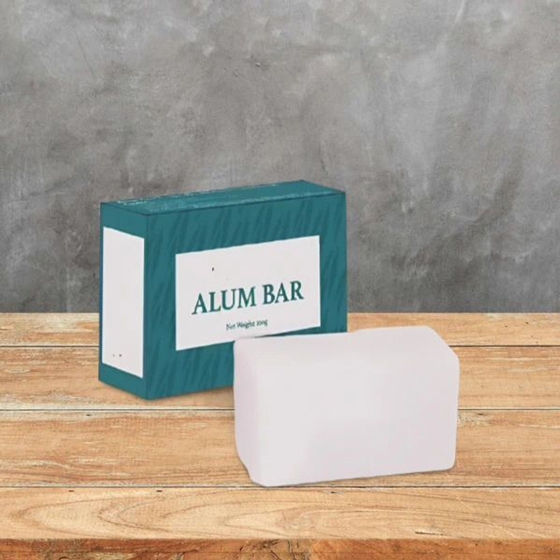 Glamezone Pack of 1 Shaving Bar 100% Pure Alum Stone(100 g)