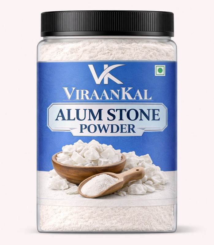 VIRAANKAL Alum (Fitkari) Powder for Water Purification, After Shave & Vastu (JAR PACK)(350 g)