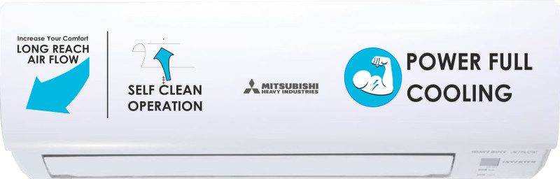 MITSUBISHI HEAVY INDUSTRIES 2026 Model 2.25 Ton 3 Star Split Hyper Inverter AC(DXK27YAMDA-W, White)