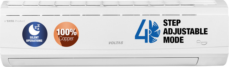 Voltas 2023 Model 2 Ton 5 Star Split Inverter AC - White(245V Vectra Plus(4503456), Copper Condenser)