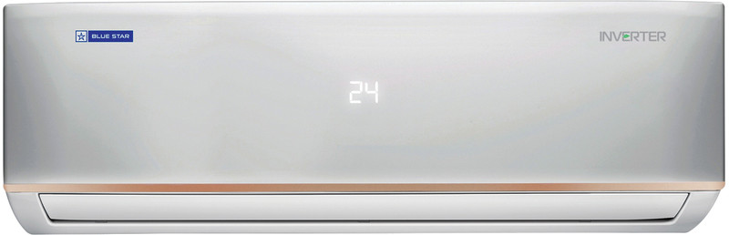 Blue Star 2024 Model 1.5 Ton 3 Star Split Inverter Hot and Cold AC(IC318DCUHC, Grey)