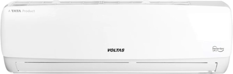 Voltas 2024 Model 1 Ton 3 Star Split Inverter AC - White(123V CAL(4503745), Copper Condenser)
