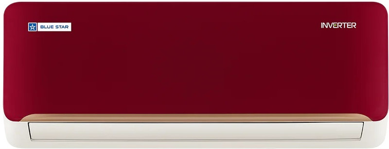 Blue Star 2025 Model 1.5 Ton 5 Star Split Inverter AC(IC518QNUR-M, Maroon)